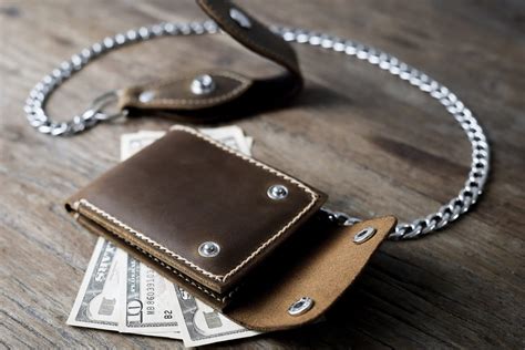 wallet on a chain.